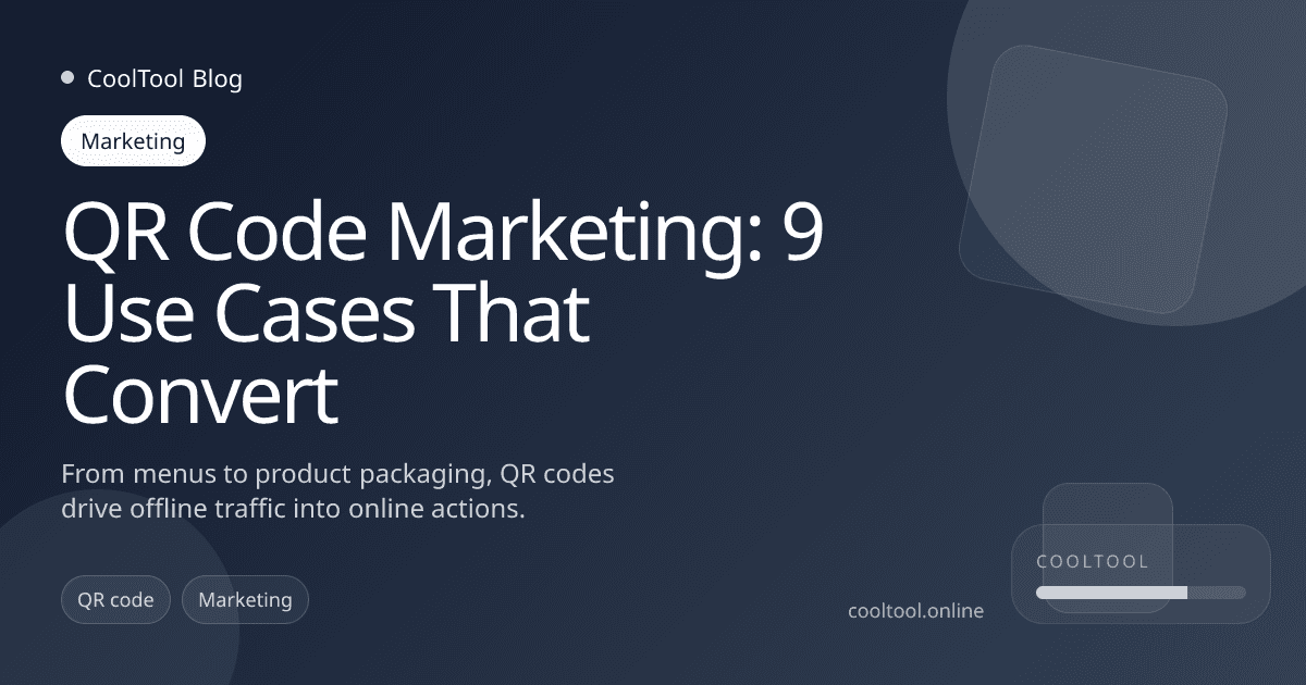 QR Code Marketing: 9 Use Cases That Convert